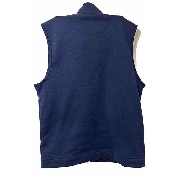 Van Heusen Blue Traveler Vest Natural Stretch Breathable Size S - Picture 2 of 3